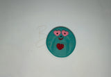 Worry Stone Aqua Sparkles