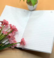 Western Boots hat and Lassoo Fabric Notebook