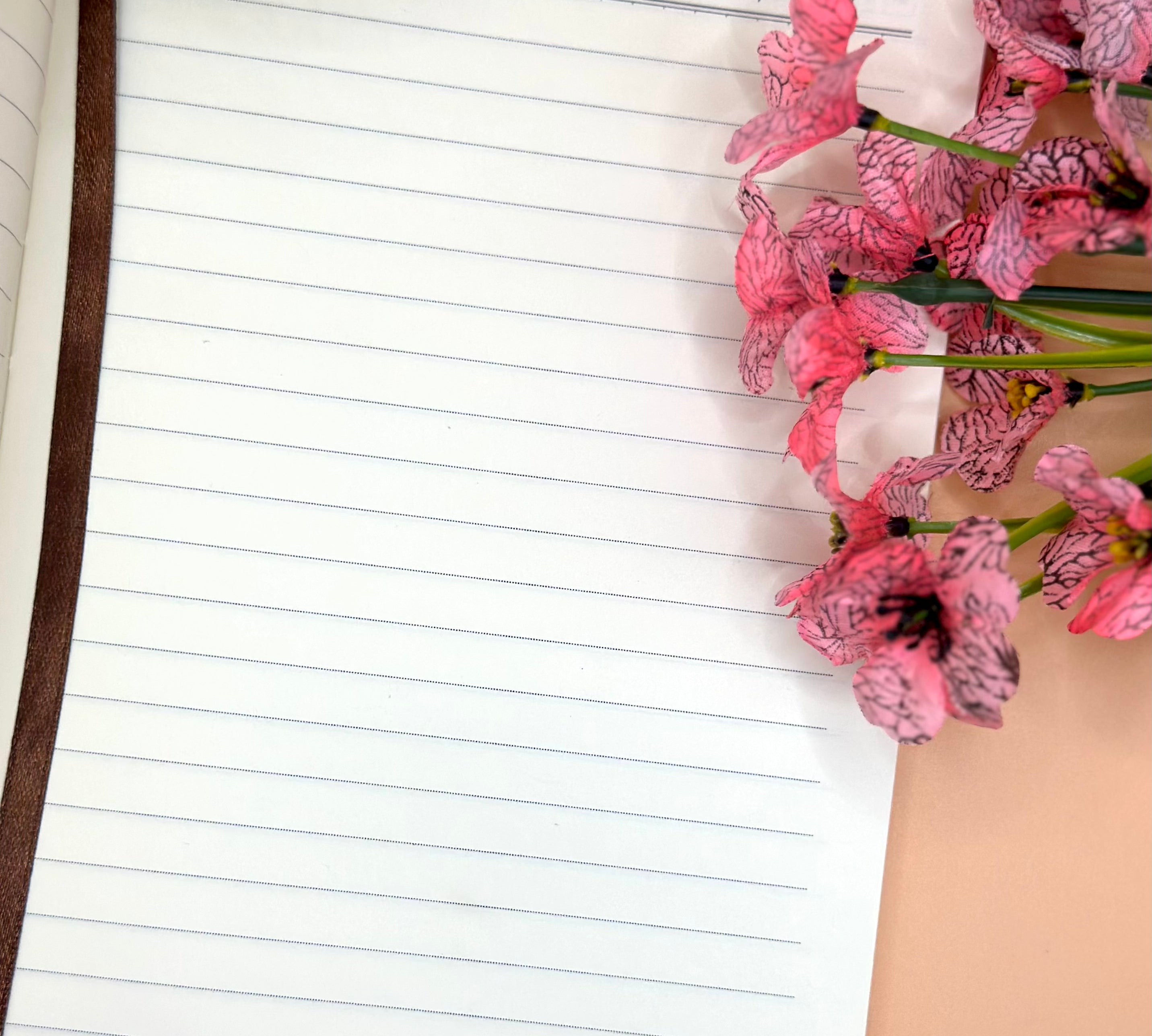 Western style PU Leather Notebook Inside lined pages