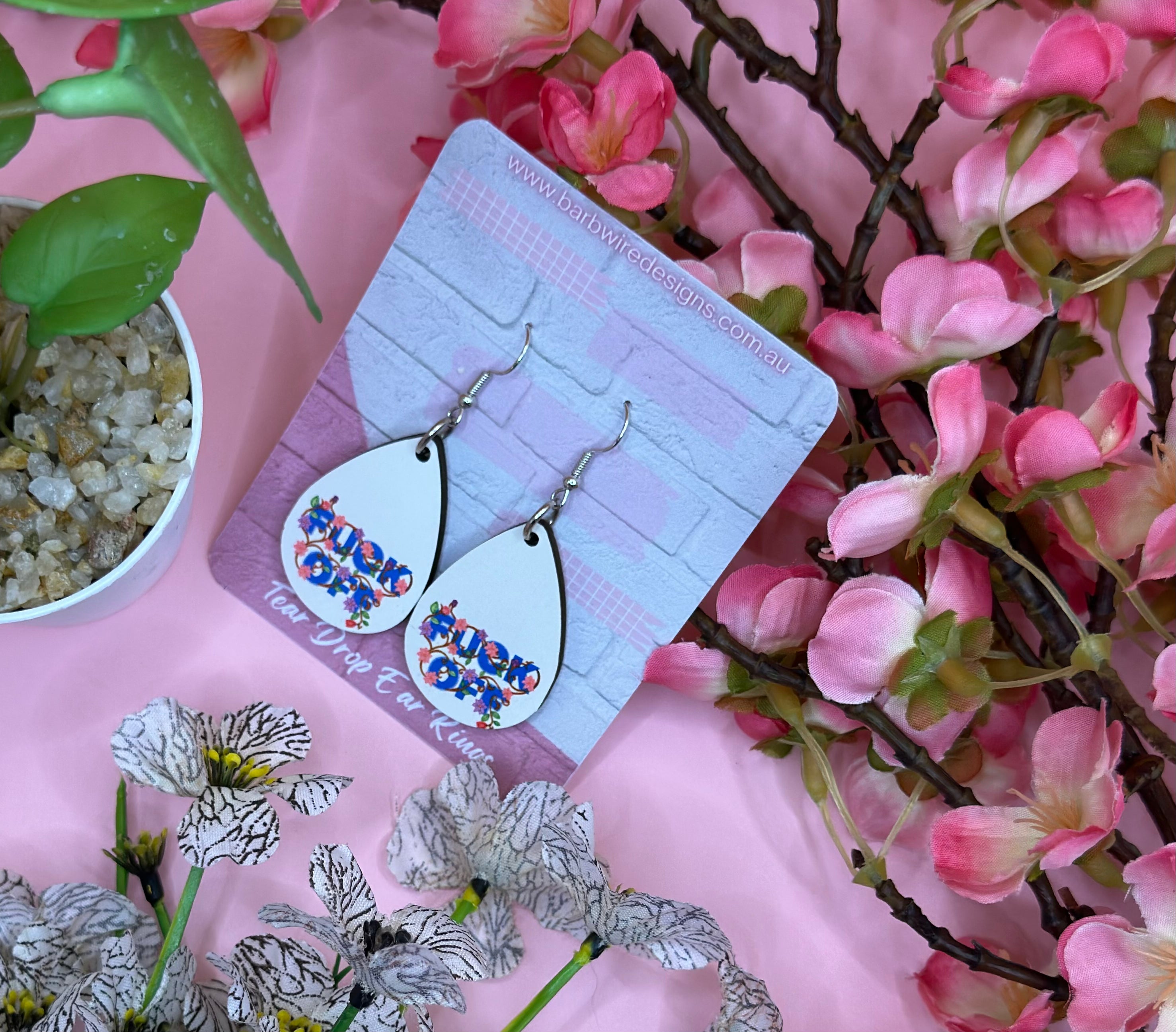 Aussie Slang (Swear Word) Gift Set 1 Barb Wire Designs