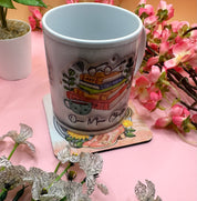 Western Boots hat horseshoe and lassoo  Mug Coaster