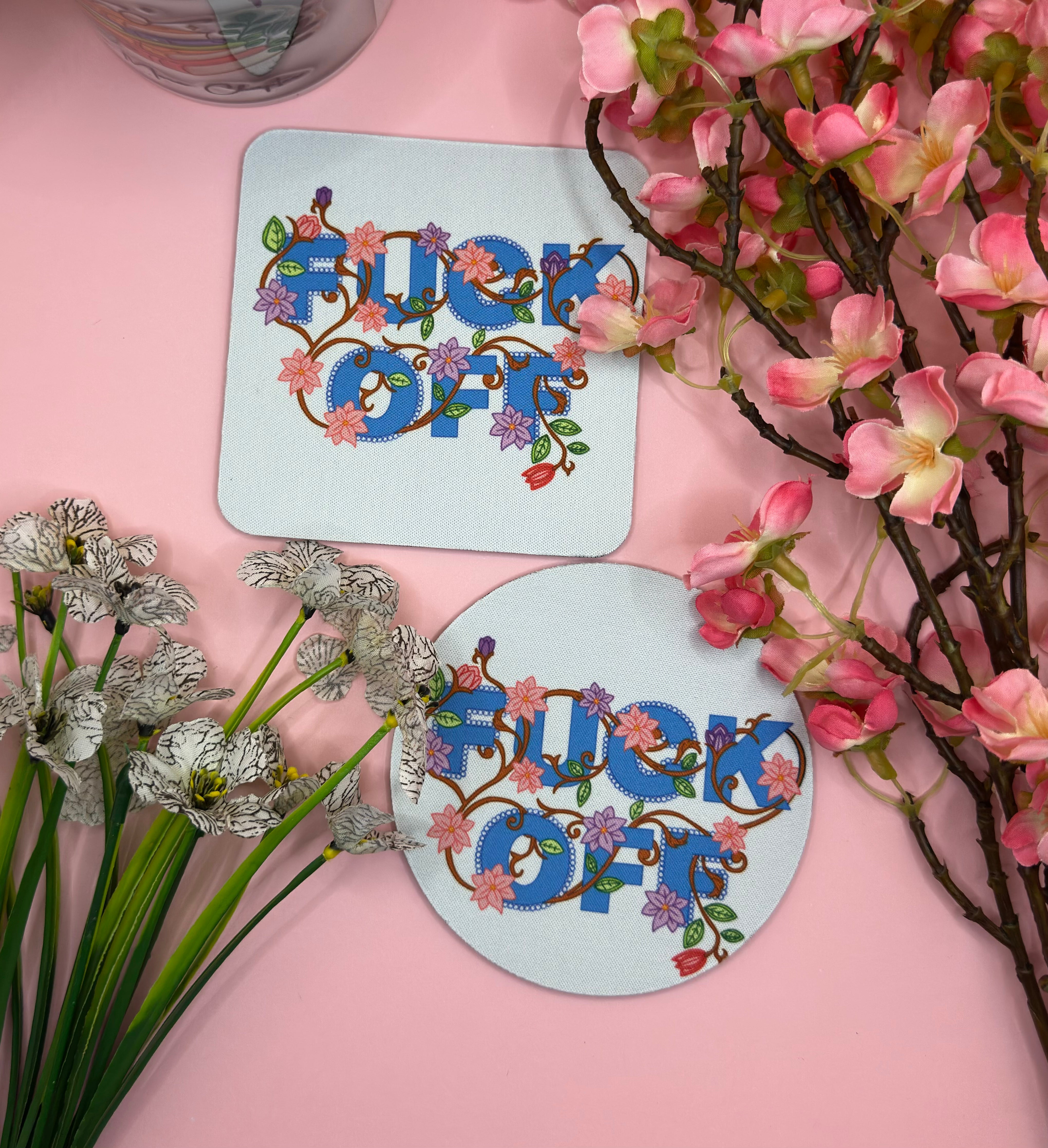 Swear Word Aussie Slang Mug Coaster