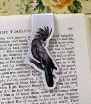 Red Tail Cockatoo Magnetic Bookmark