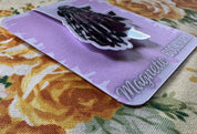 Red Rose Skeleton Hand Magnetic Bookmark