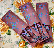 Western Boots Coloured Traditional Bookmark