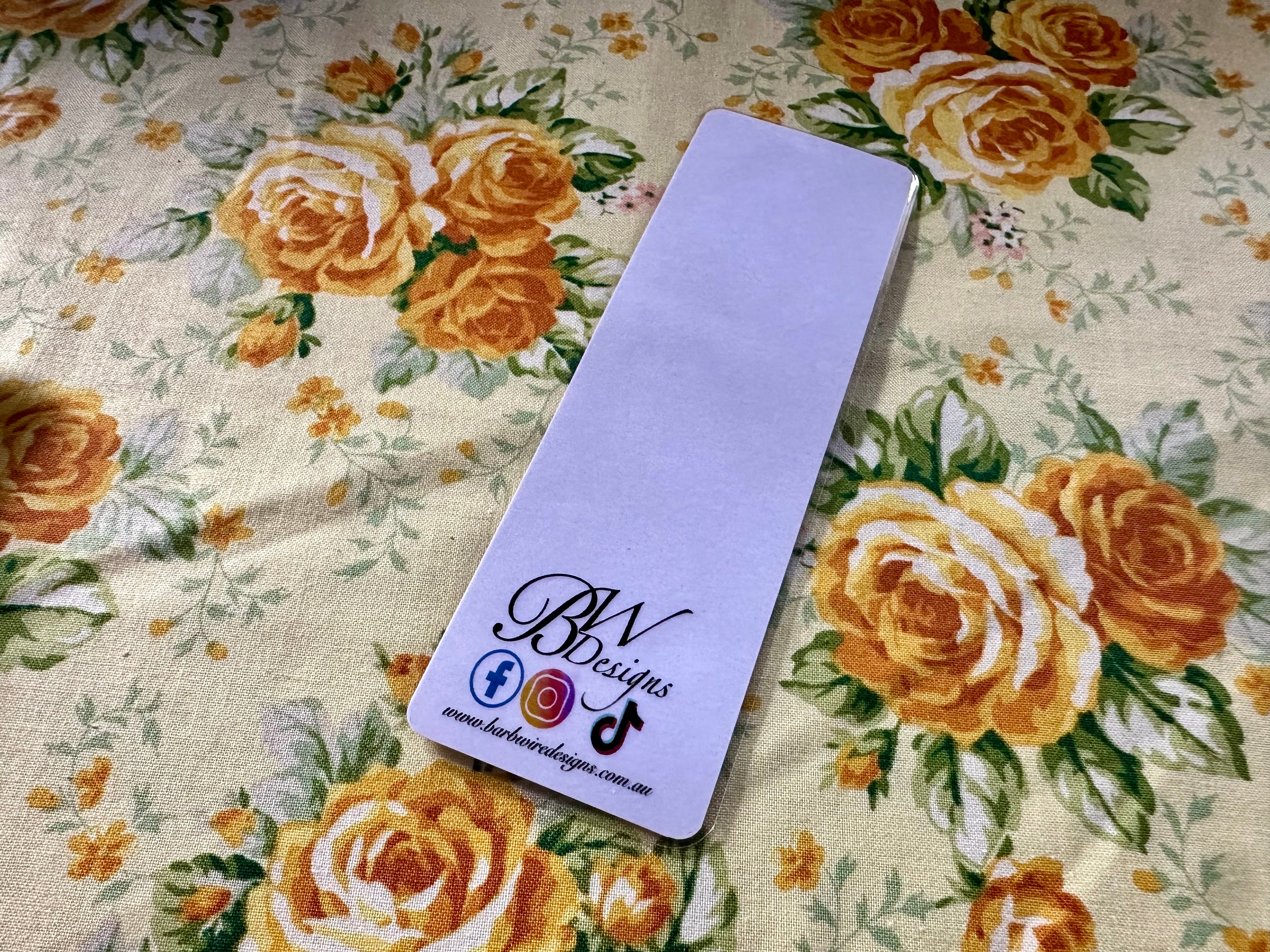 Reading More in Blue Traditional Bookmark