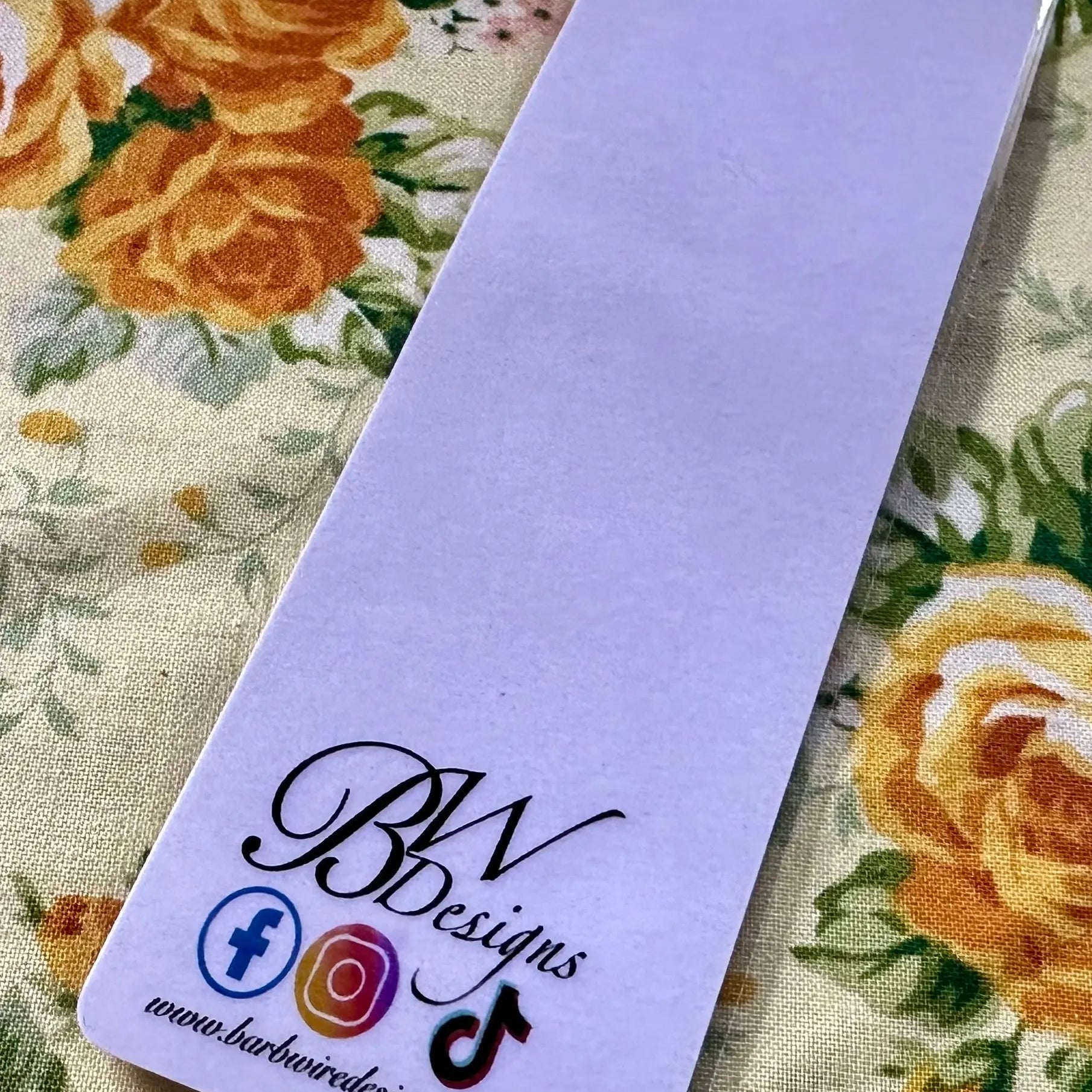 Budgie Traditional Bookmark Barb Wire Designs