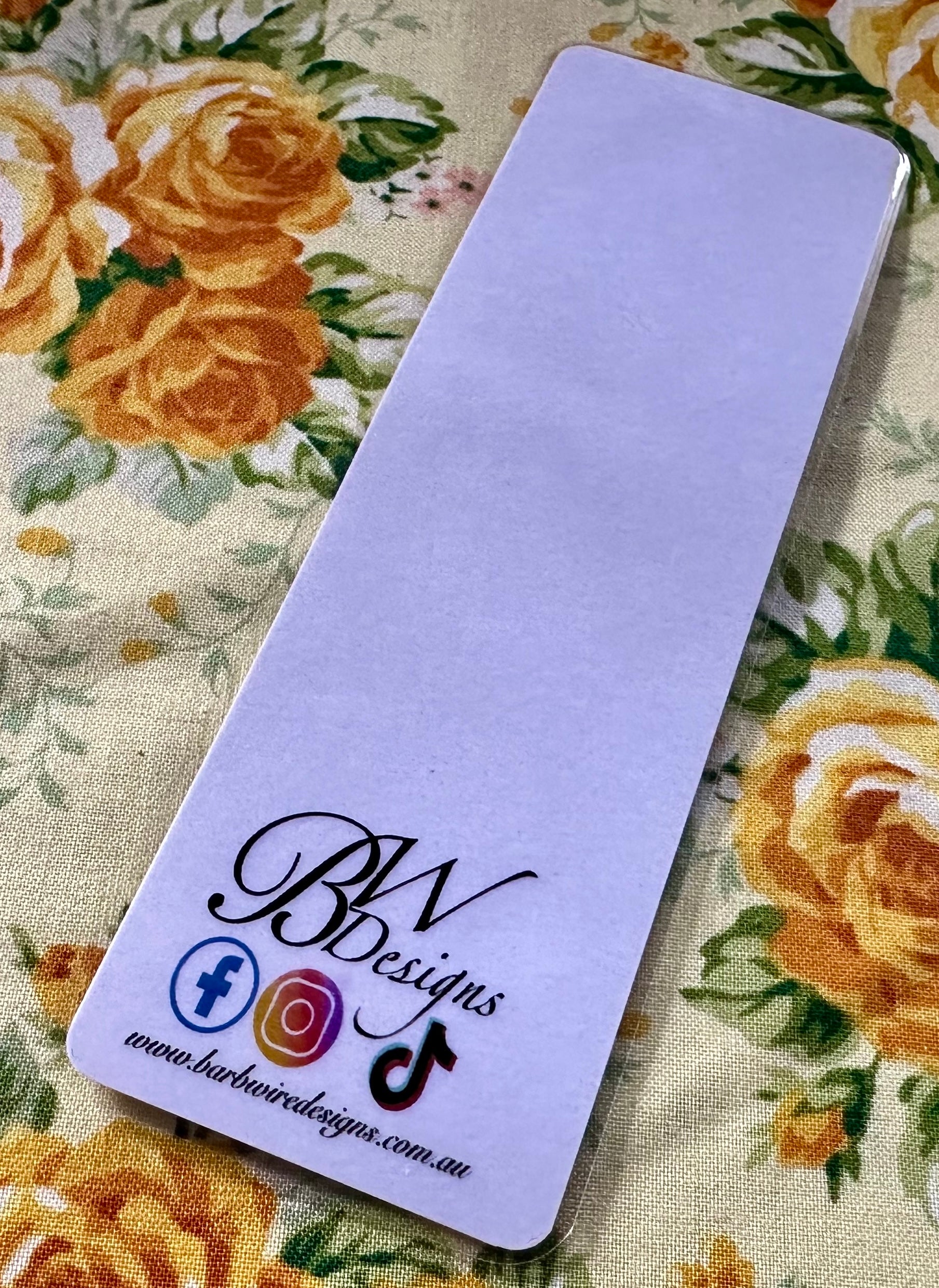 Budgie Traditional Bookmark