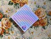 Mystic Crystals Memo Pad