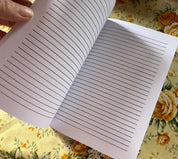 Soft Angel Wings Handmade Notebook/Journal