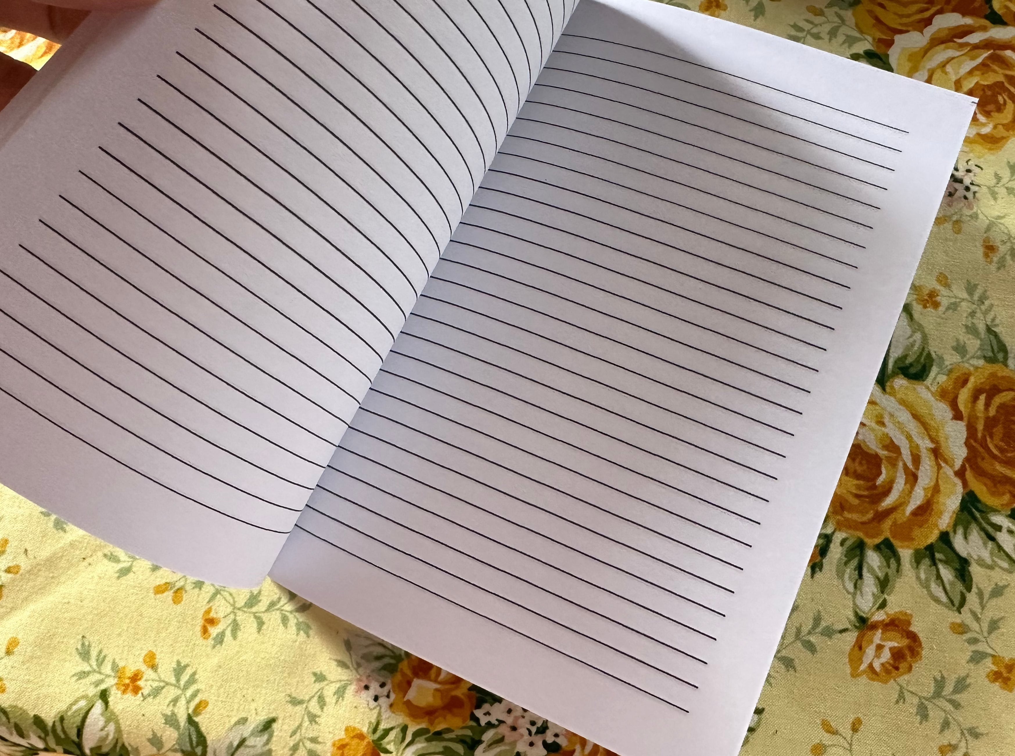 Pink Skull Hand Notebook/Journal Only