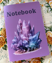 Crystals Handmade Notebook/Journal