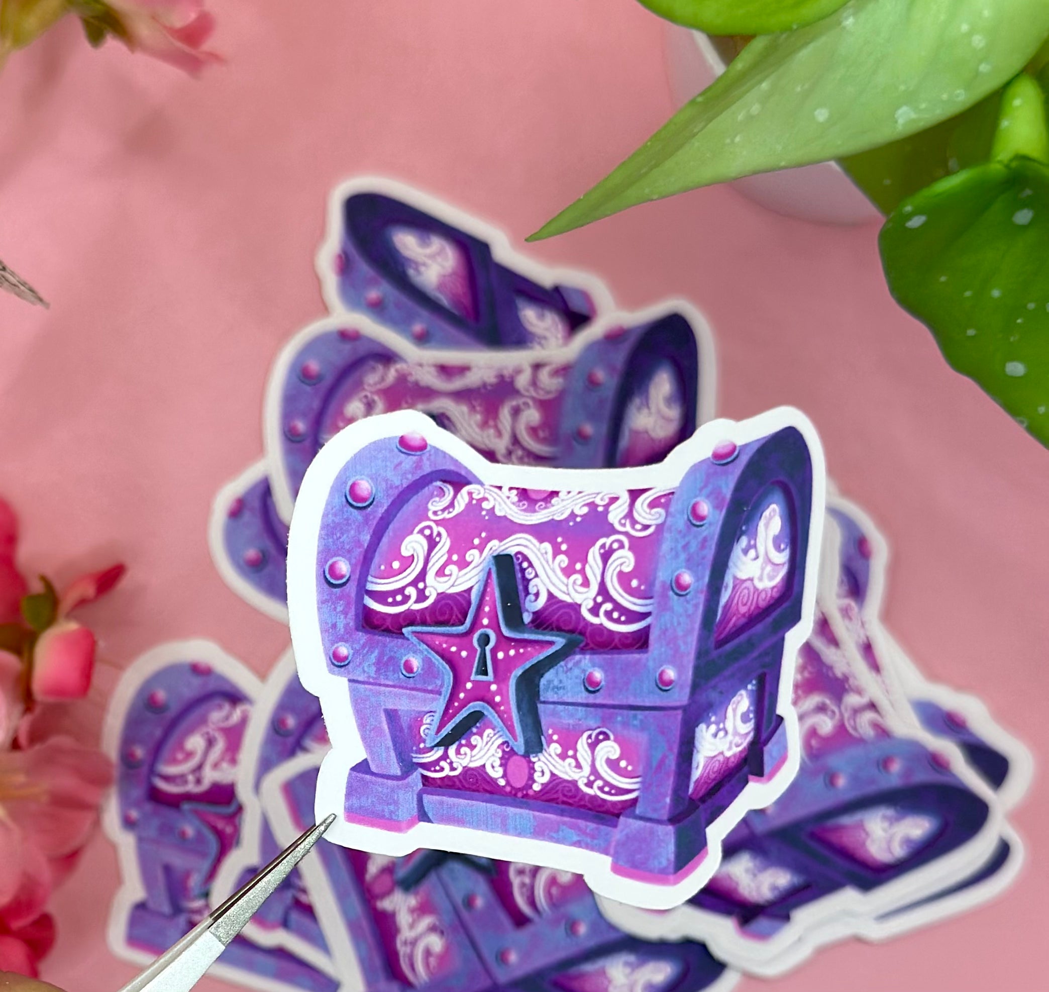 Chest Vinyl Sticker