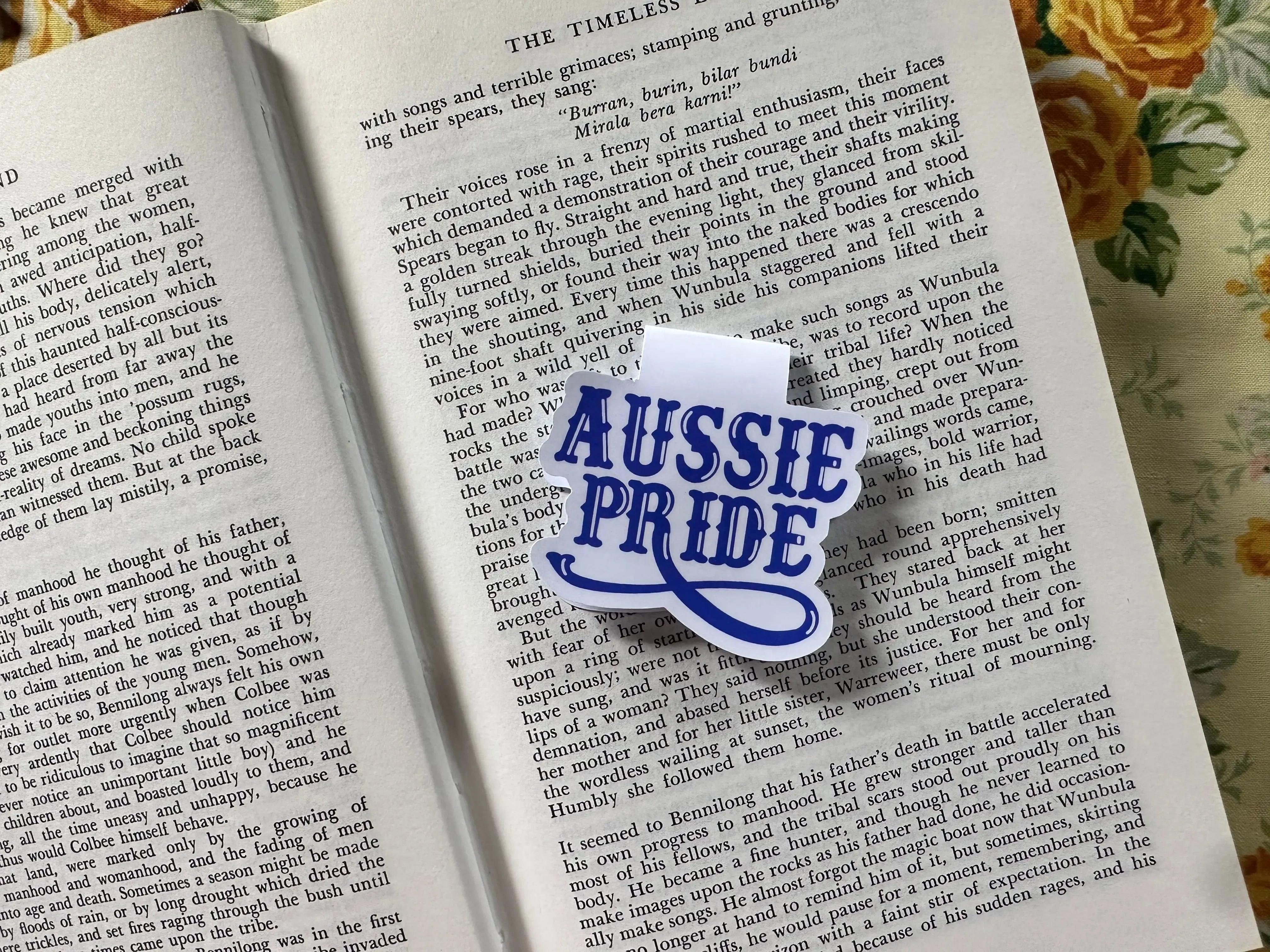 Aussie Pride Magnetic Bookmark