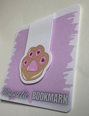 Paw Print Magnetic Bookmark