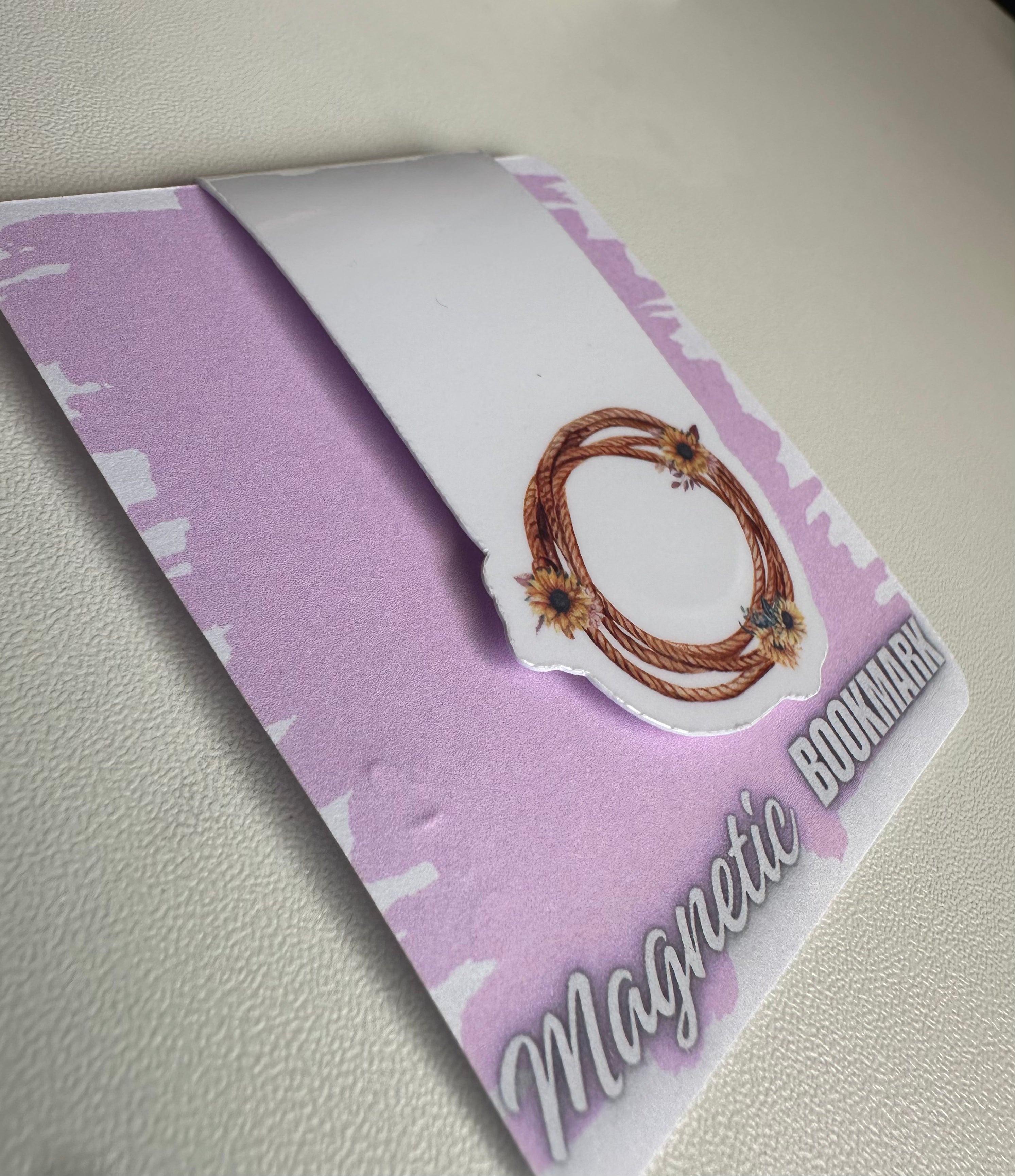 Sunflower lasoo Magnetic Bookmark