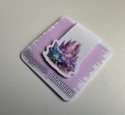 Mystic Crystals Magnetic Bookmark