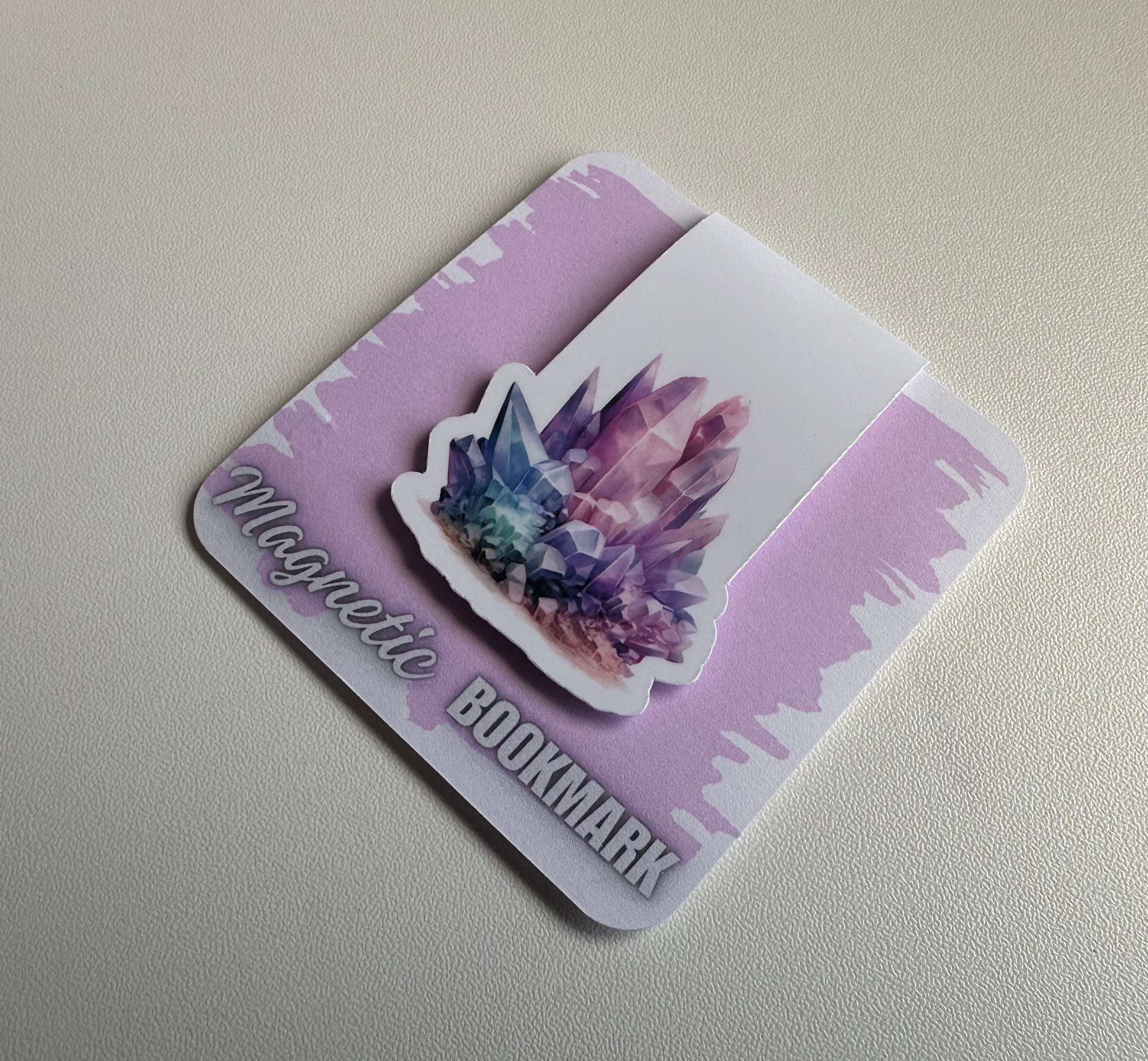 Mystic Crystals Magnetic Bookmark