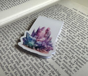 Mystic Crystals Magnetic Bookmark