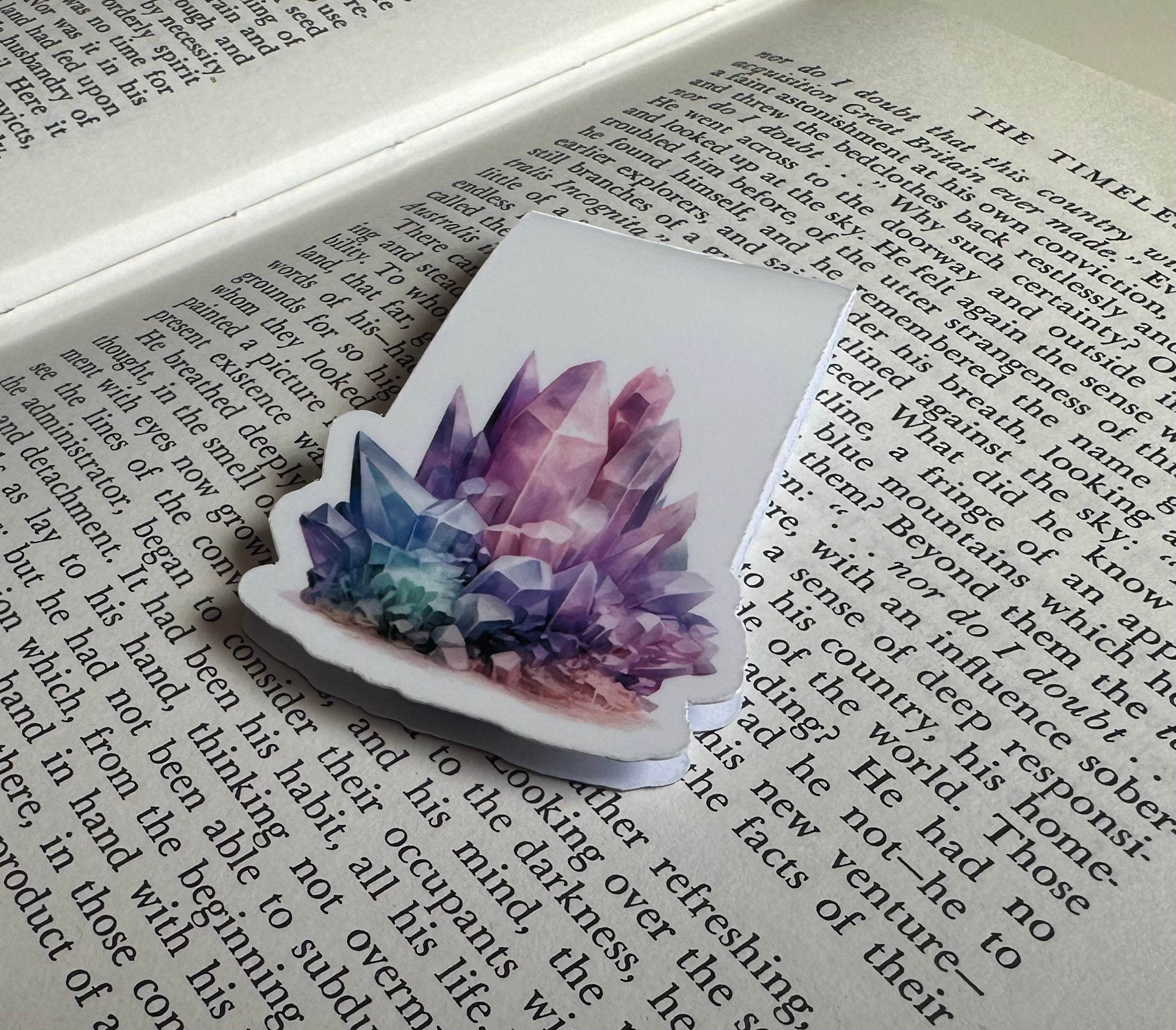 Mystic Crystals Magnetic Bookmark