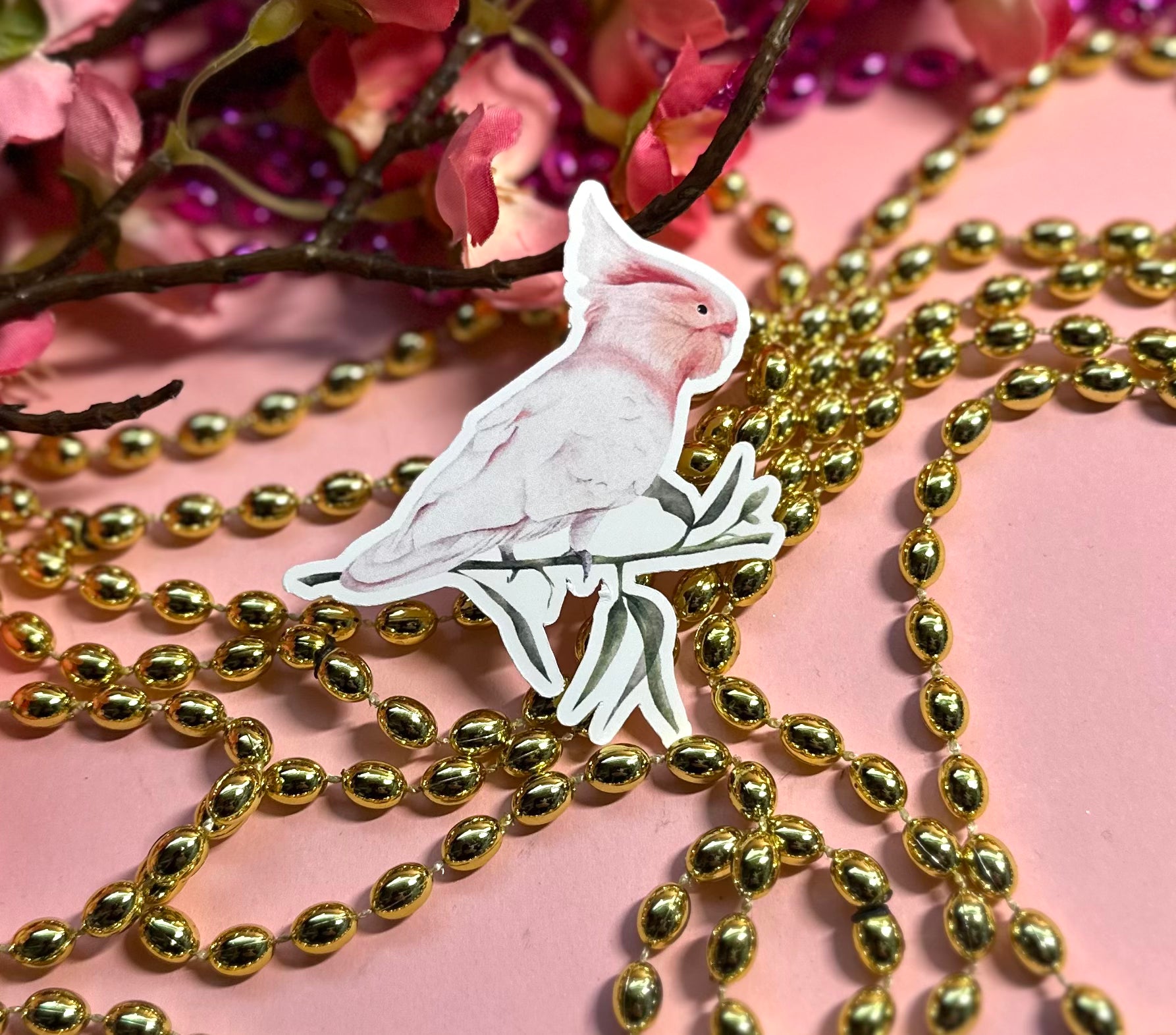 Limited Edition Pink Cockatoo Stationery Pack My Store