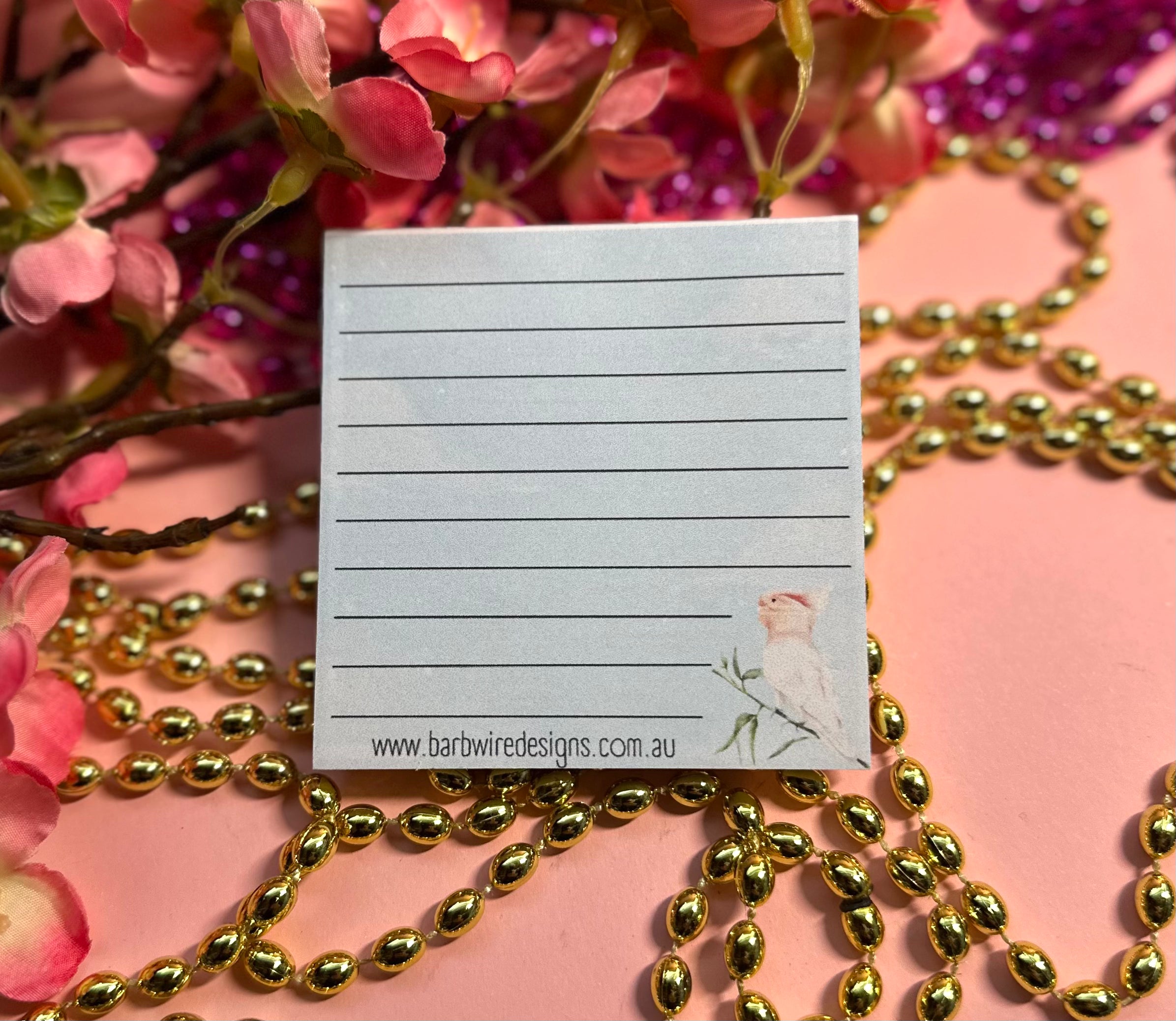 Limited Edition Pink Cockatoo Stationery Pack My Store