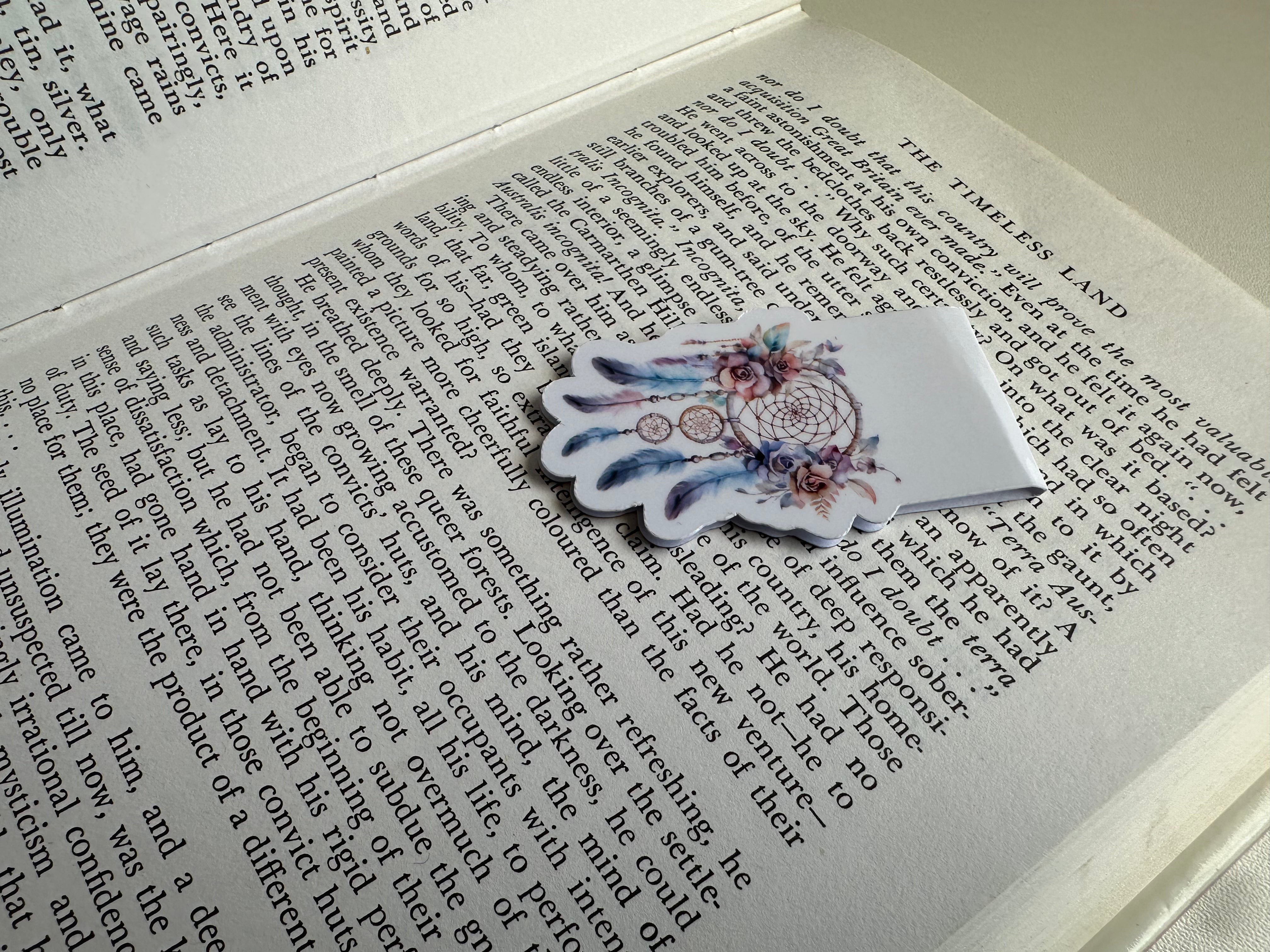 Mystic Dream Catcher Magnetic Bookmark