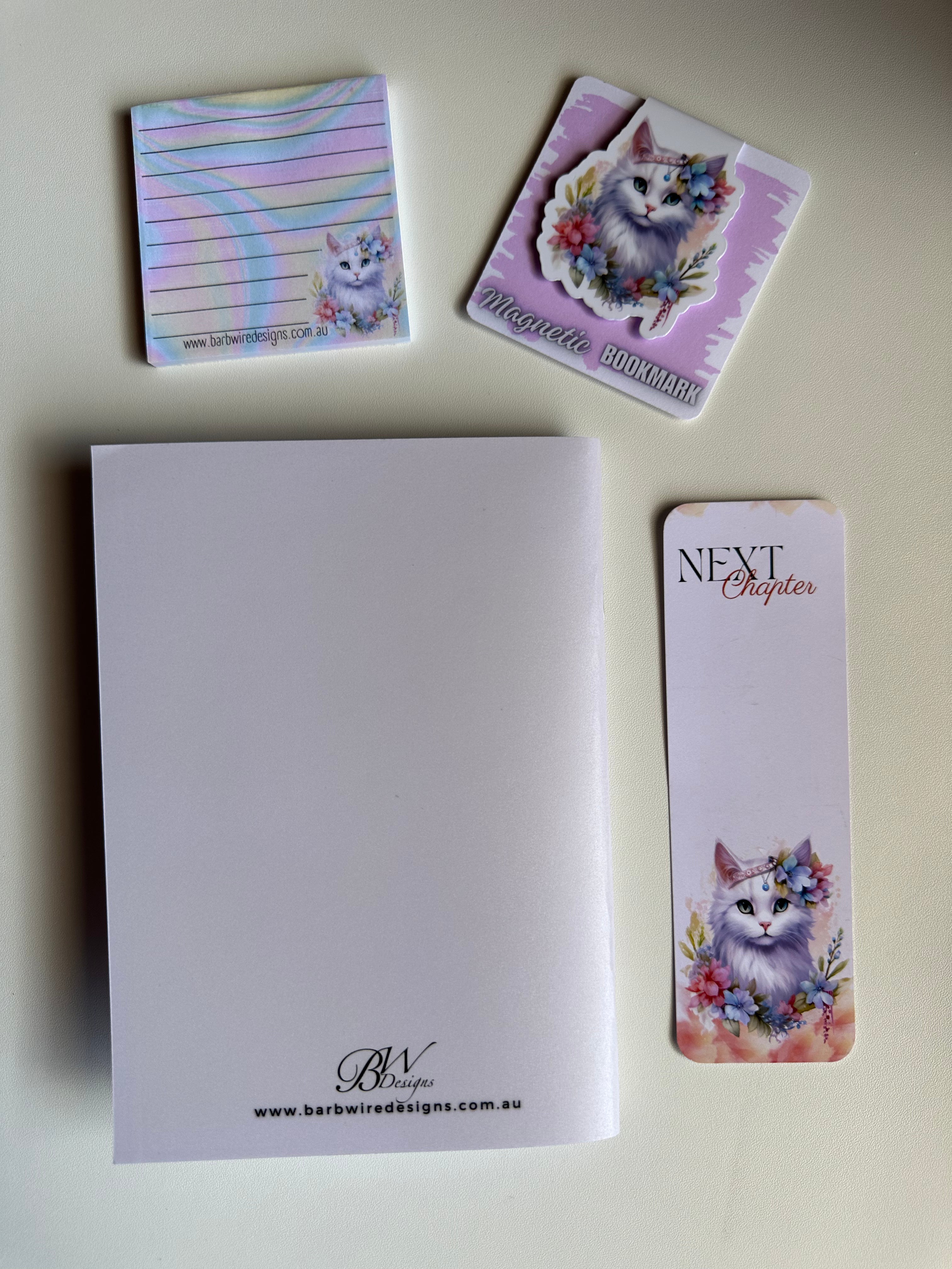 Limited Edition Mystic Jewel Cat Stationery Pack