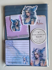 Limited Edition Mystic Blue Butterflies cute Girl Stationery Pack