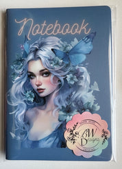 Limited Edition Mystic Blue Butterflies cute Girl Stationery Pack