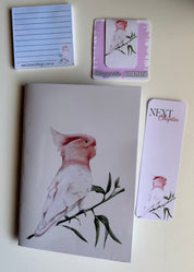 Limited Edition Pink Cockatoo Stationery Pack
