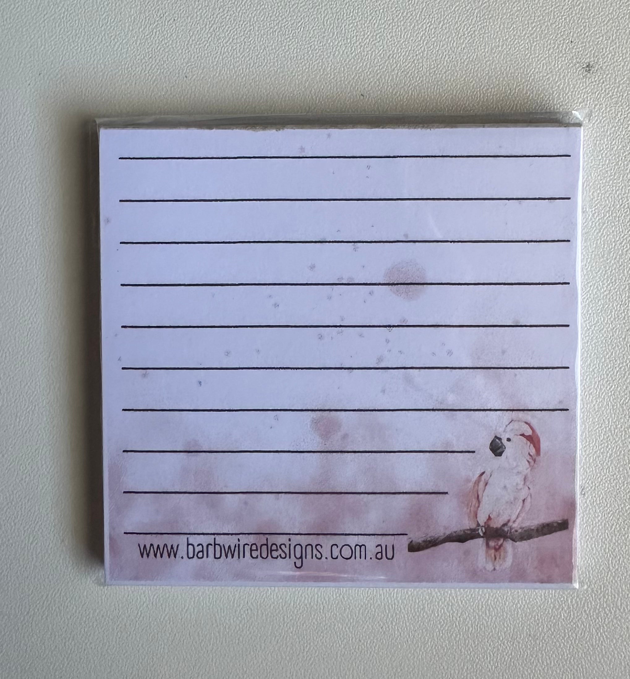 Major Mitchell Memo Pad