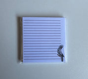Red Tail Cockatoo Memo Pad
