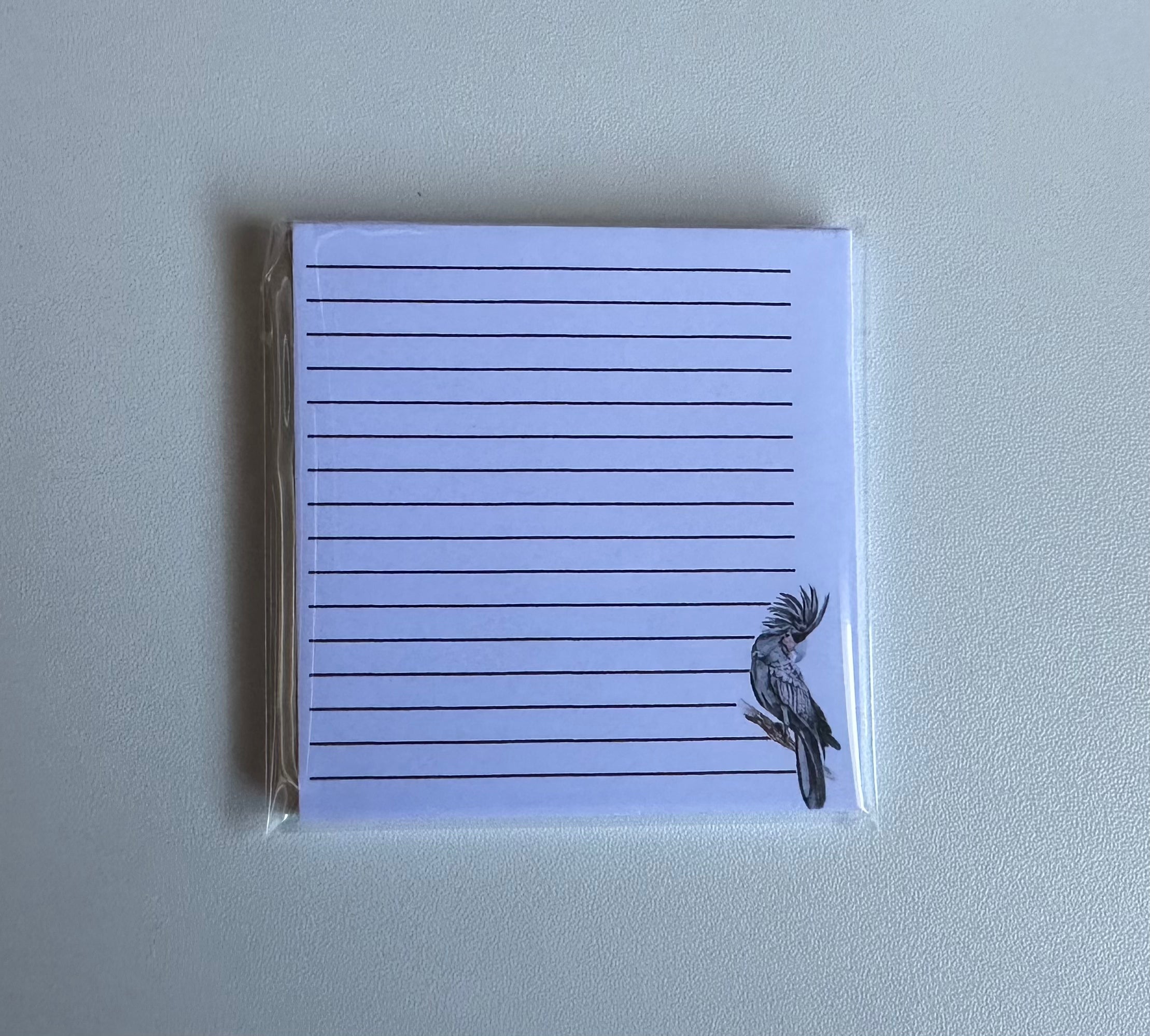 Red Tail Cockatoo Memo Pad