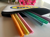 Straya Pencil Case zipper top view