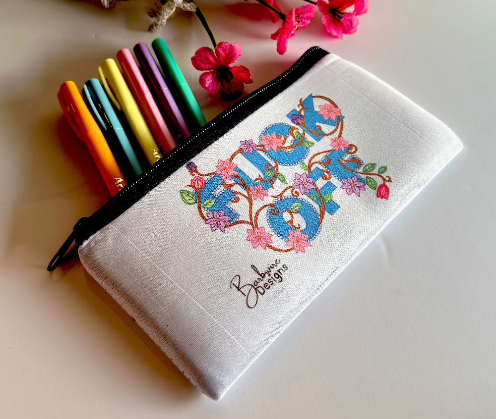 swear word pencil case back view