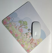 Lisa Lamb mouse mat overhead view