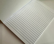 Cabin House in the Garden Handmade Notebook/Journal