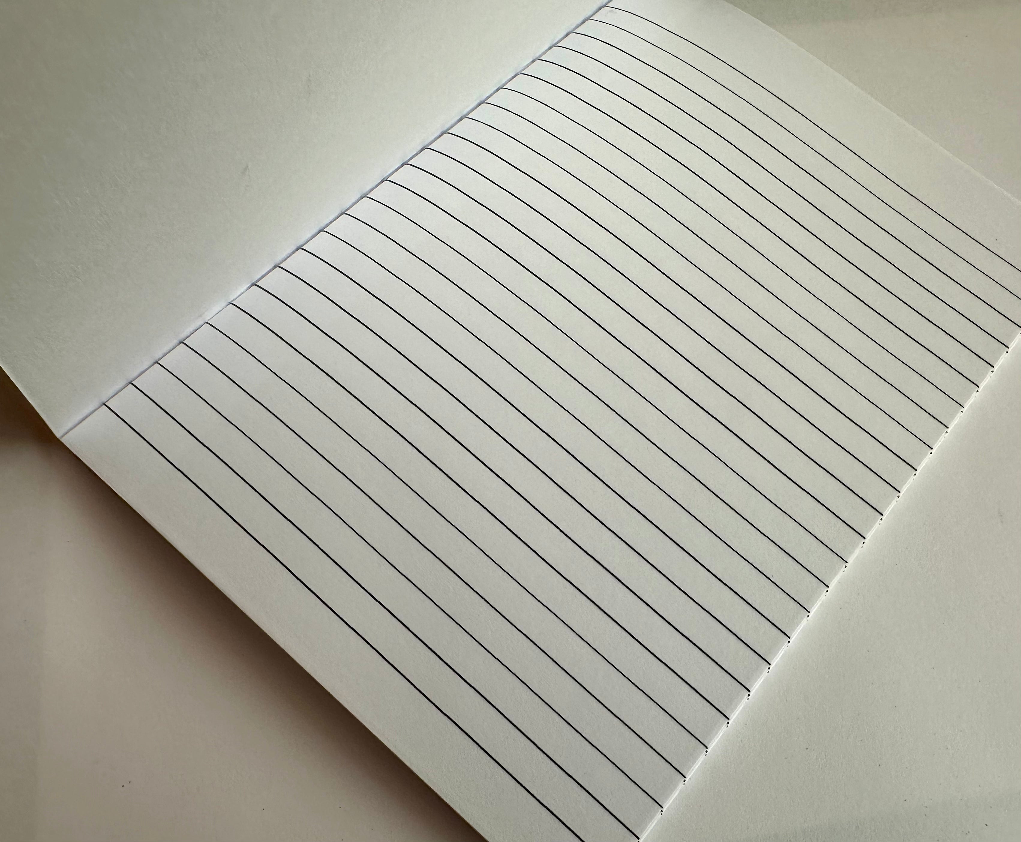 Cabin House in the Garden Handmade Notebook/Journal