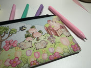 Lisa Lamb Neoprene Pencil case side view