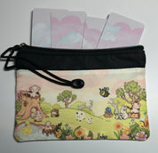 daisy cow bookmark bag storage bag front view