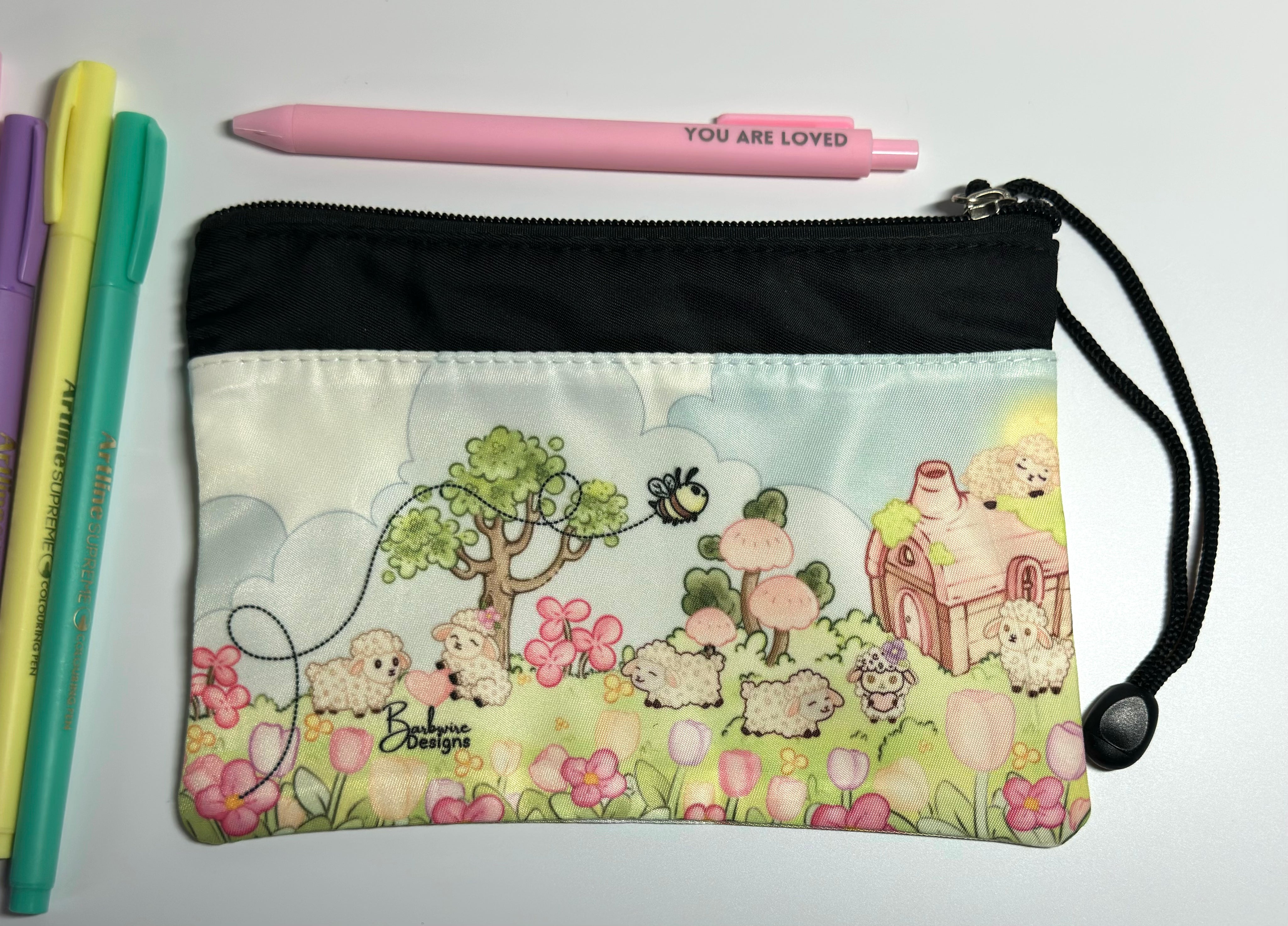 Lisa Lamb Bookmark Bag front view