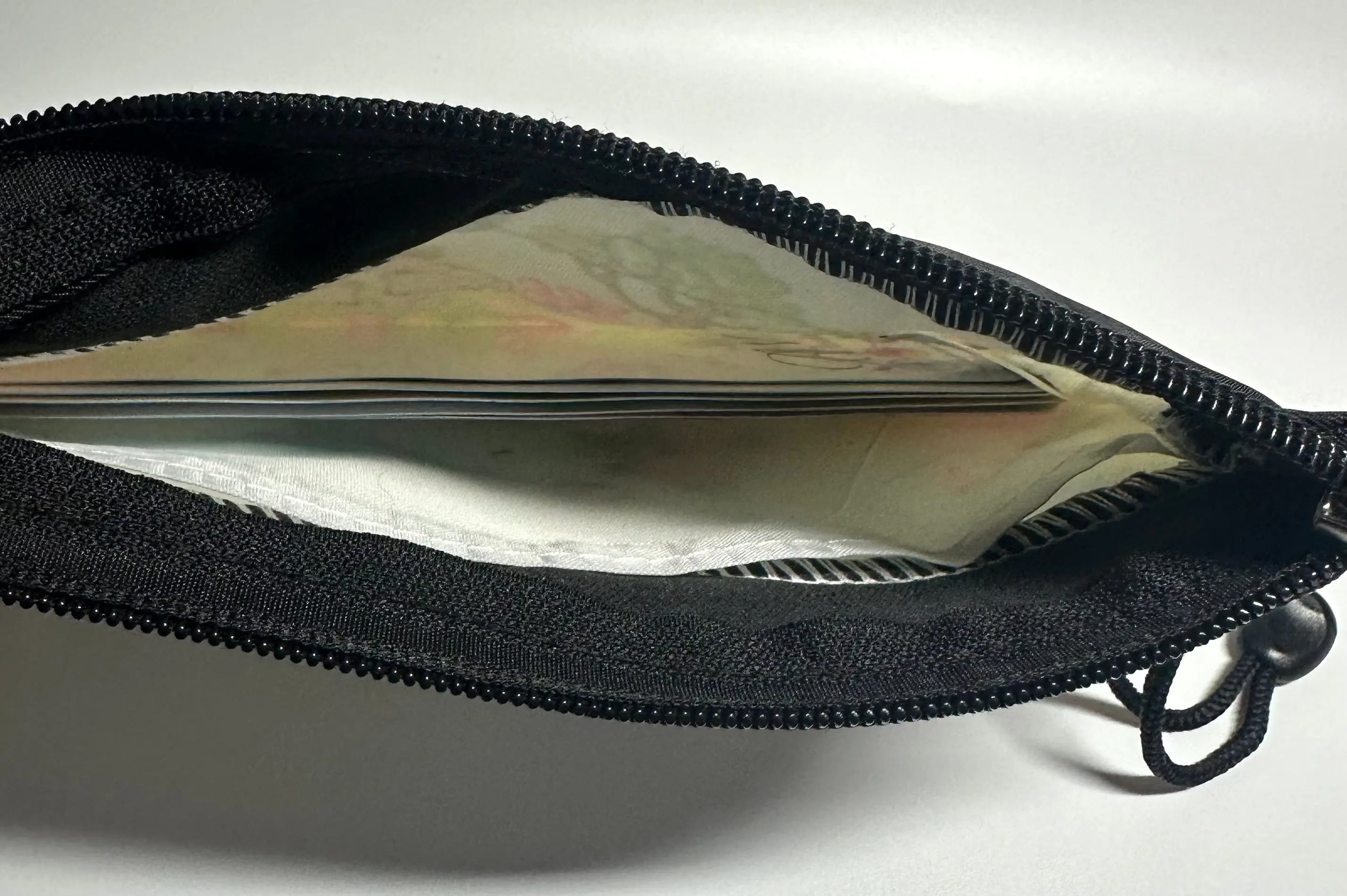 Lisa Lamb pencil bag inside zip