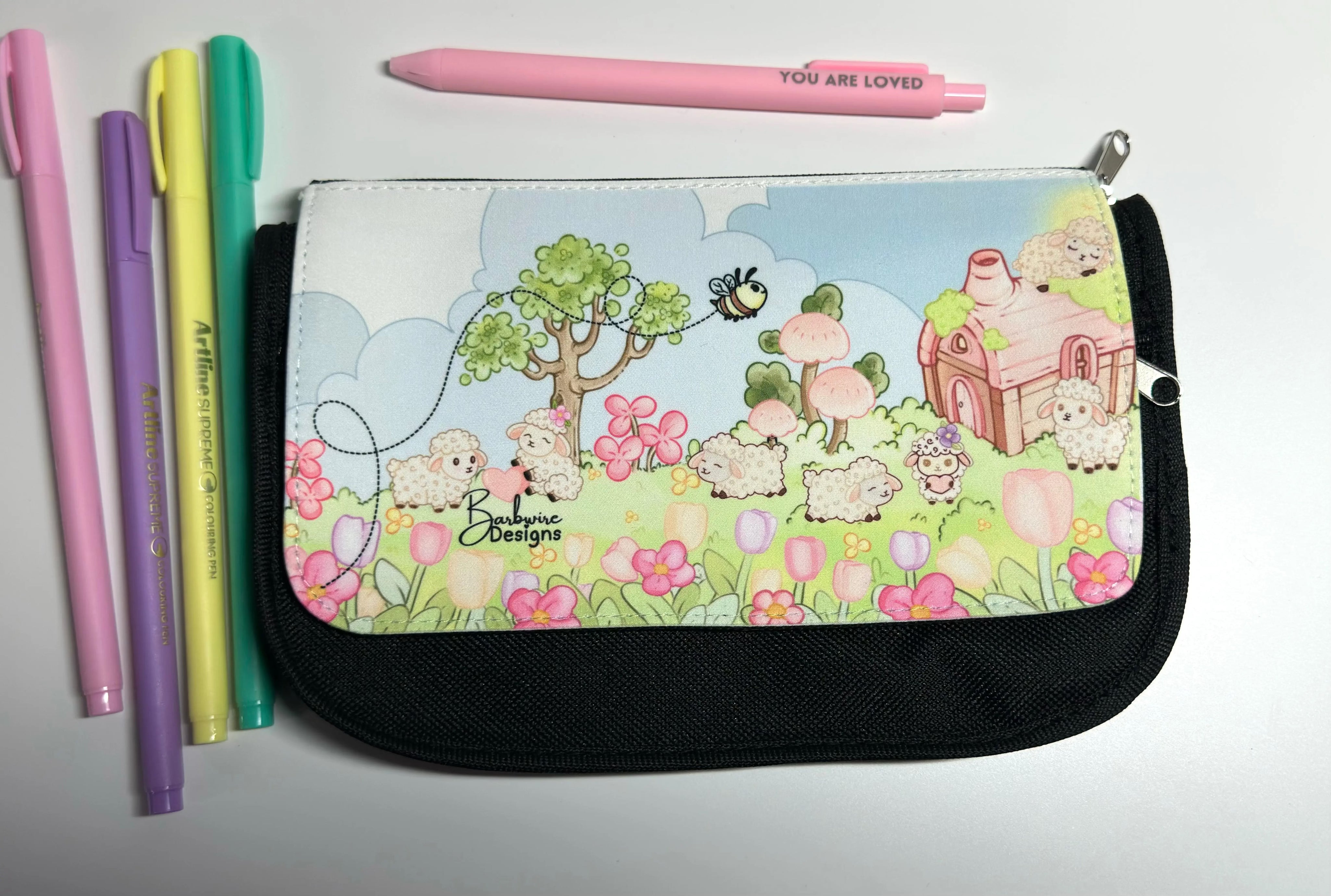 Lisa Lamb Pencil Bag Front centre