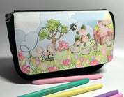 Lisa Lamb Pencil Bag Front top