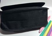 Lisa Lamb front zipper view pencil bag