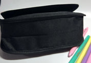 Lisa Lamb front zipper view pencil bag