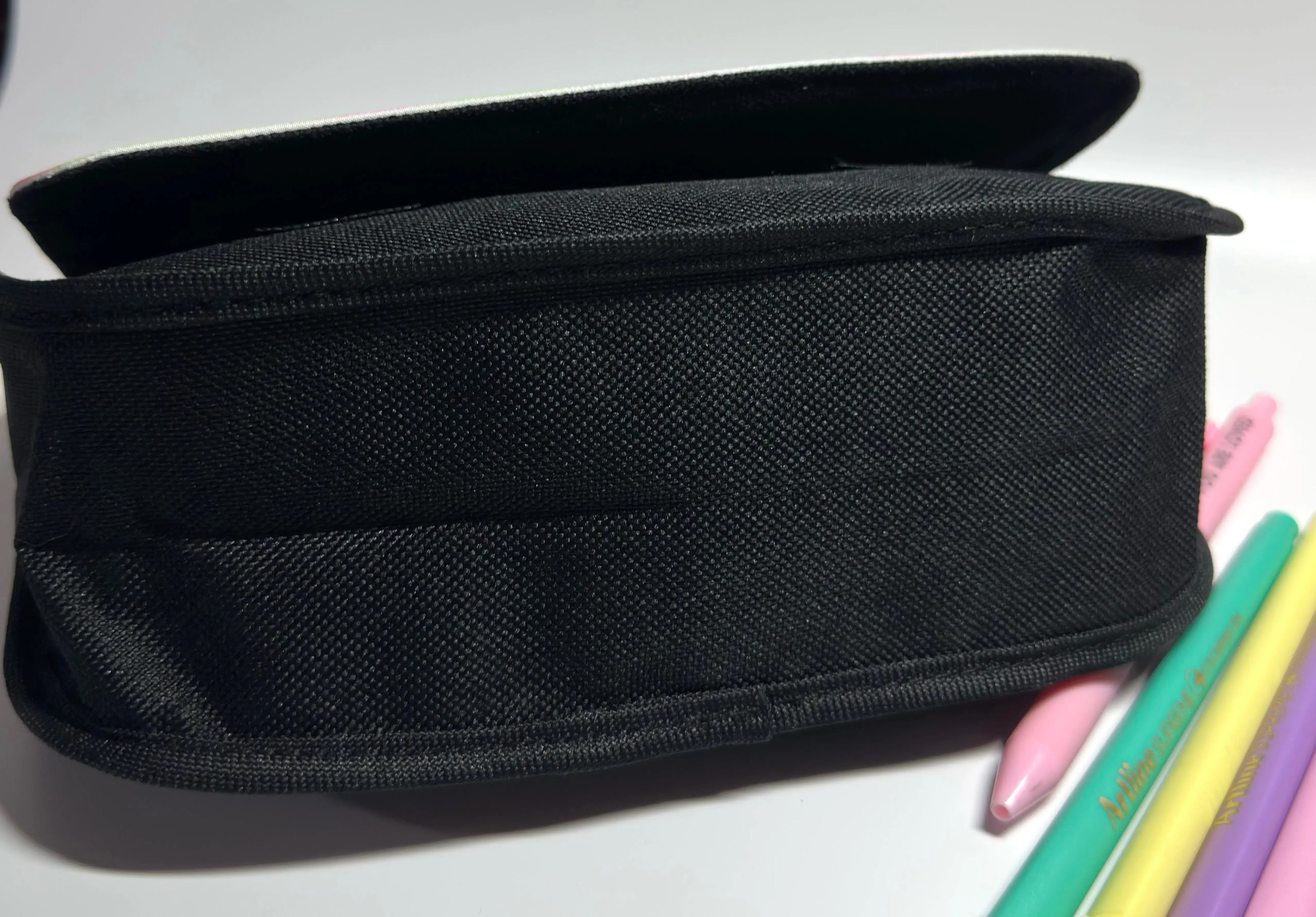 Lisa Lamb front zipper view pencil bag