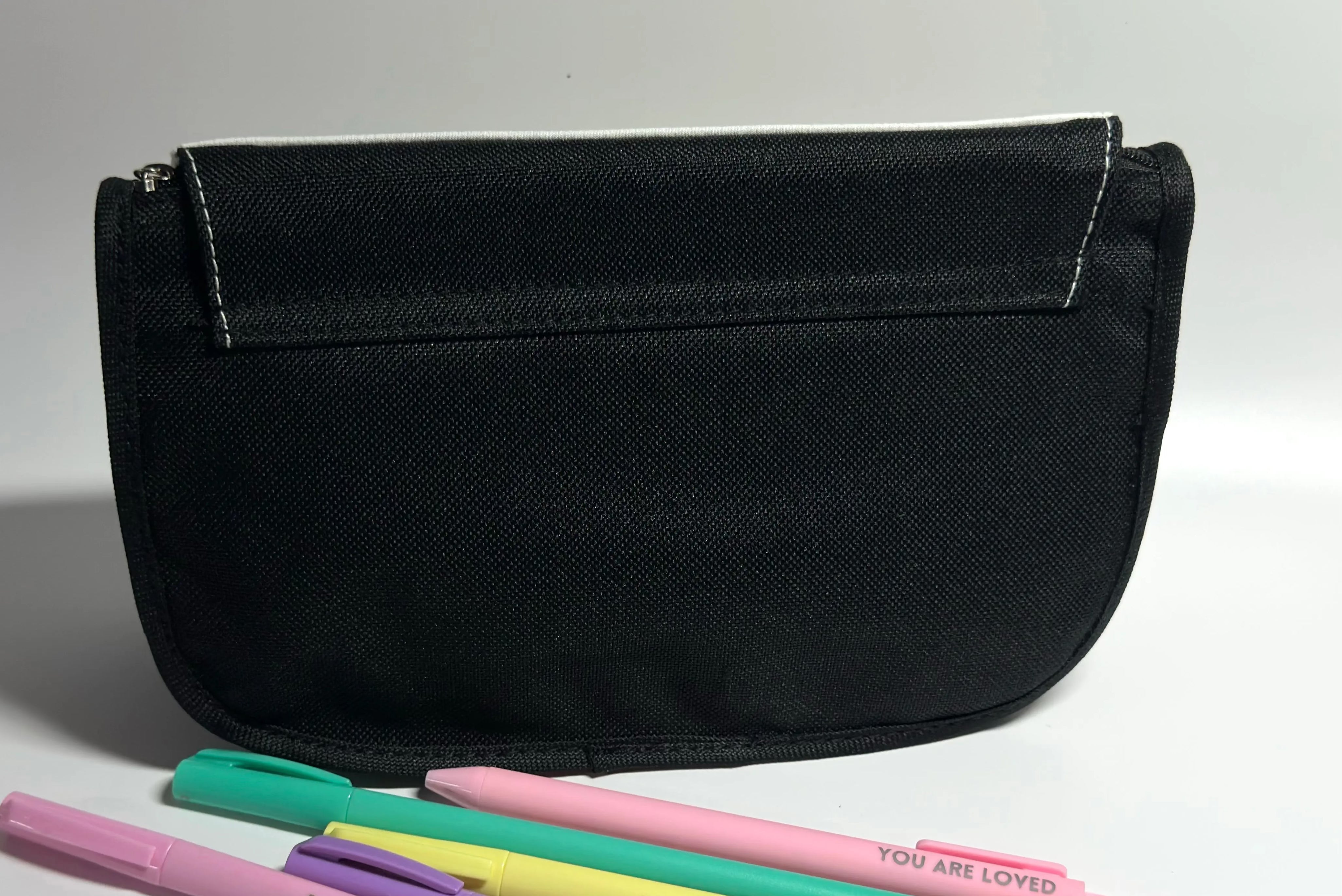 Daisy Cow Pencil Bag storage bag scene back view