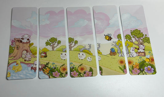 Daisy cow traditional Bookmark full set top view